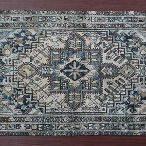 Alfombra moderna de algodón y poliéster con estampado Arya Ziegler, patrón Floral con respaldo de TPR hecho a máquina para hogares de moda, proveedor indio - Product Image 1