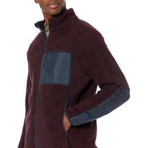 Nouveau produit polaire vente en gros veste Sherpa polaire personnalisée prix d'usine veste d'hiver veste multicolore - Product Image 1