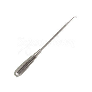 Cureta de hueso, 10 pulgadas, 3,6mm, instrumento ortopédico quirúrgico de acero inoxidable en ángulo para extracción de huesos - Product Image 2