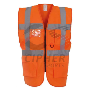 Best High Quality <b>Reflective</b> Safety <b>Vest</b> For Worker High Visibility Safety <b>Vest</b> With Custom Color New Design Safety Work <b>Vest</b> - Product Image 5