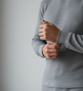 Traje Térmico para Hombre Heat Horizon Gris, Suave, Manga Larga, Transpirable, Ropa Abrigada para Invierno - Product Image 3