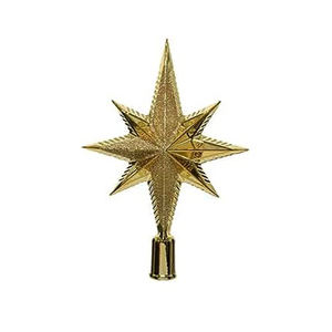 Best Quality Metal Star Shape <b>Decoration</b> Christmas Tree Topper <b>Pink</b> Hanging <b>Decoration</b> for <b>Xmas</b> Tree <b>Decoration</b> Ornament - Product Image 5