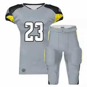 Personnalisé Nouveau Football Américain Uniforme Meilleure Qualité Vêtements de Sport avec Manches Courtes - Product Image 6