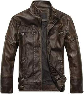 Veste en cuir de mode d'hiver pour hommes la plus vendue sur mesure avec un nouveau tissu teint en état de haute qualité traité - Product Image 2