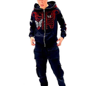 Lightweight Breathable <b>Full</b> <b>Zip</b> <b>Up</b> <b>Hoodies</b> for Men Casual Cotton Winter Wear Basics Cotton Blended Men <b>Hoodies</b> - Product Image 4