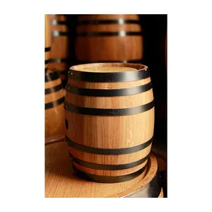 Good Ever Wooden With Black Rim Ring Lacquer Finish 1 Liter Tequila Barrel Good Supplier