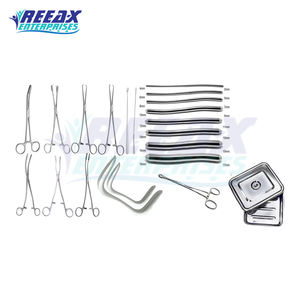 REEAX ENTERPRISES Excelente calidad 9 piezas Ginecología Base de instrumentos quirúrgicos Set Acero inoxidable - Product Image 2