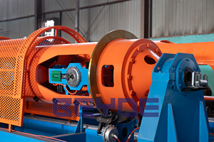 <span class=keywords><strong>JGG</strong></span> 500 Toronneuse tubulaire simple grand roulement pour machine de fabrication de câbles électriques - Product Image 5