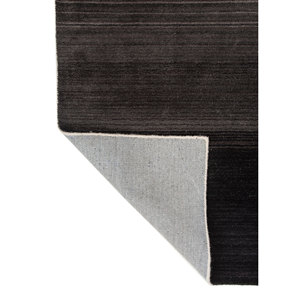 Tapis en laine et viscose tufté à la main, blanc ivoire, rayé abstrait, rectangulaire, épaisseur 10 mm, pour salon, couloir, nouveau Tnq-3238 - Product Image 5