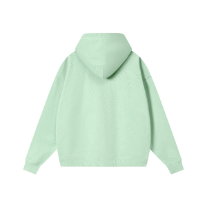 Sudadera con Capucha de Alta Calidad para Hombre, Corte Regular, Felpa Gruesa, Hombros Caídos, Personalizable, Lisa, para Invierno, de Algodón/Poliéster - Product Image 3