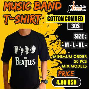 Camiseta de tela para hombre y mujer, ropa de música - Product Image 2