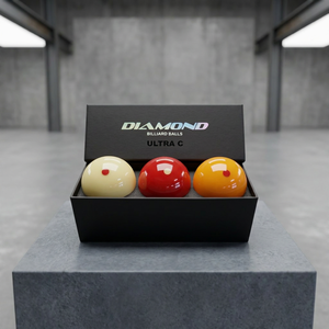 Bolas de Billar Diamond - Juego de 3 Cojines Carom Ultra-C de 61.5mm |   Balón Oficial de la PBA |   Hecho en Corea |   Resina Fenólica - Product Image 1