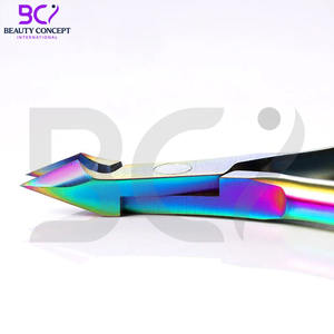 Pinzas para cutículas de acero inoxidable Dream Color, instrumentos de belleza, pinzas para cutículas de uñas de calidad superior - Product Image 5