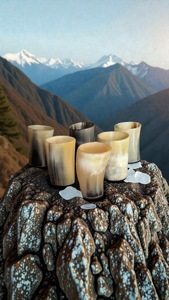 Drinking Horn Glass <b>Cup</b> Viking Eco-Friendly High Quality - Product Image 5