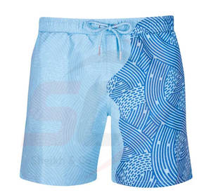 Venta al por mayor de alta calidad nueva llegada 2023 nueva moda de los hombres pantalones cortos de baño pantalones cortos deportivos impresos - Product Image 5