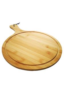 Accessoires de cuisine, assiette en bois d'acacia Portable créative et attrayante pour planche à découper de Steak ou de Pizza - Product Image 4