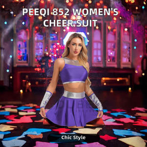 Peeqi 852, Nuevos Disfraces de Fútbol Americano de Moda para Halloween, Uniformes de Animadoras para Mujer, Conjuntos de Baile para Club Nocturno, Ropa de Fiesta - Product Image 5