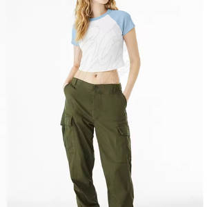 Equipo Wear Adultos Béisbol Crop Top Jersey Pakistán Hecho Precio barato Ropa deportiva Crop Top Jersey - Product Image 5