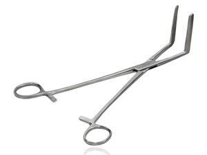 Pinza Quirúrgica Wertheim-Cullen, Pinzas para Cirugía Ginecológica y Obstétrica, Acero Inoxidable de Grado Médico, Reutilizable, Manual, CE - Product Image 3