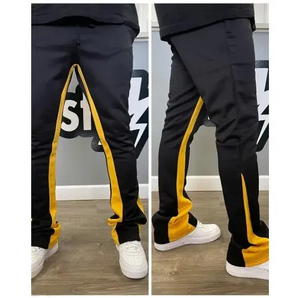 New 2026 Streetwear Flare Stacked Jogger <b>Pant</b> With Pockets Joggers <b>Pants</b> Sweatpants High Quality Stacked Jogging <b>Pants</b> <b>Man</b> - Product Image 5