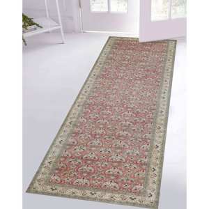 Tapis imprimé : Tapis de couloir moderne à motifs floraux pour bureau ou salon, tapis en chenille - Product Image 1