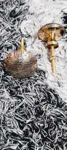 Perilla de puerta de cobre y latón de estilo antiguo, herrajes decorativos Vintage sólidos para puertas principales, armarios, muebles - Product Image 2