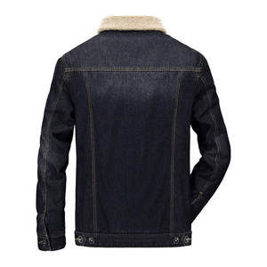 Ventes en gros de vestes en jean tendance surdimensionnées pour hommes, style sport personnalisé, veste en jean pour hommes pour les activités de plein air - Product Image 5