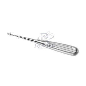 Curettes manuelles réutilisables en acier inoxydable avec poignée ergonomique et design léger pour la chirurgie orthopédique - Certifiées CE - Product Image 3