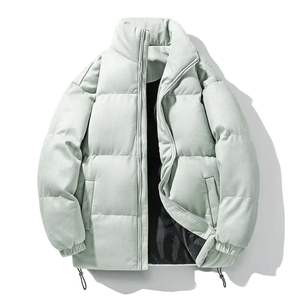 Veste matelassée imperméable coupe-vent respirante personnalisée Veste à bulles épaisse rembourrée en coton Parka d'hiver unisexe - Product Image 2