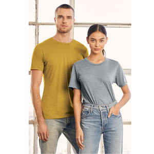 T-shirt à manches courtes écologique et à coupe régulière pour homme 50% polyester 25% coton 25% rayonne confortable - Product Image 6