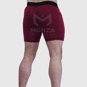 กางเกงขาสั้นรัดกล้ามเนื้อสำหรับผู้ชายเอวยางยืดแบบลำลอง - Product Image 5
