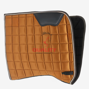 Tapis de selle de cheval anglais en gros doublure en tissu doux matériau respirant durable design confortable pour tapis de selle professionnel - Product Image 3