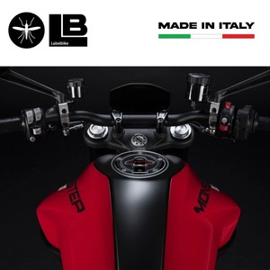 Adesivi Personalizzati per Moto, Logo 3D per Tappo Serbatoio Ducati Monster con 5 Fori - Product Image 5