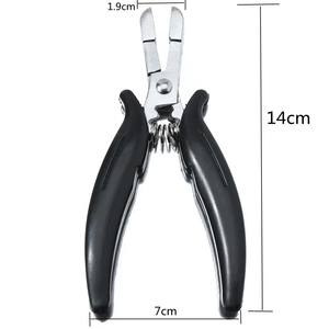 Pinzas de Acero Inoxidable para Extensiones de Cabello, Herramientas Multifuncionales para Extensiones de Cabello con Punta Plana - Product Image 2