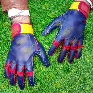 Gants de frappeur en cuir originaux de qualité supérieure pour adultes et jeunes Gants de baseball et de softball originaux dans toutes les tailles - Product Image 5