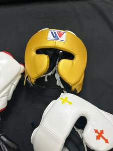 Cible de boxe sur mesure de haute qualité en cuir véritable PU, visage ouvert, Muay Thai, durable, protectrice, respirante - Product Image 5