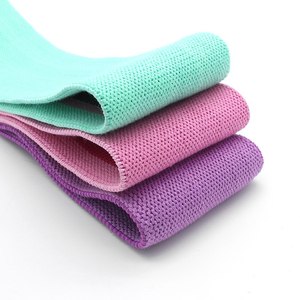 Vente en gros de logo personnalisé Yoga Gym Fitness Bande de boucle Résistance aux hanches Essentials d'entraînement - Product Image 2