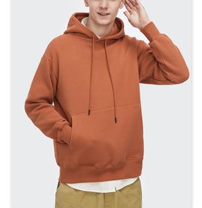 Sudadera con Capucha de Alta Calidad, Estilo Urbano, 100% Algodón, Bordado, Personalizada para Hombre, Hombros Caídos, Talla Grande - Product Image 6