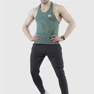 Hombres DE ALTO fabricante de bajo precio Hombres Tank Top OEM Service Último diseño Oversize Tank Top para hombres - Product Image 4