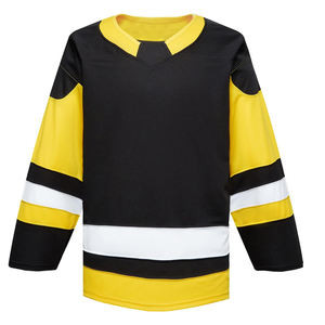 Sublimación juvenil hockey Jersey sudaderas con encaje al por mayor poliéster hockey sobre hielo sudaderas con capucha para hombres - Product Image 6
