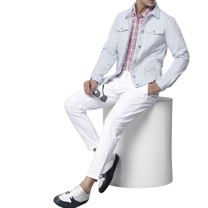 Wholesale Vintage <b>Canvas</b> <b>Jacket</b> for Man with Custom Logo High-Quality Autumn Design for Stylish Outdoor Wear and Casual Looks - Product Image 4