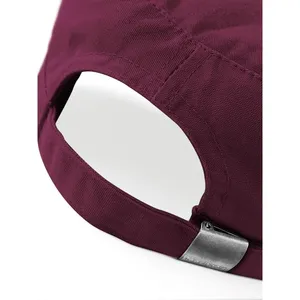 Custom Cotton Army <b>Cap</b> with <b>Flat</b> Brim for Promotional Merchandising - Product Image 4