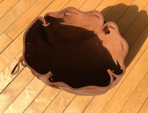 High-Quality Custom-made Logo Print Dark Brown Leather Pouch <b>Golf</b> Valuables Pouch Ball Tee Pouch <b>Bag</b> - Product Image 3