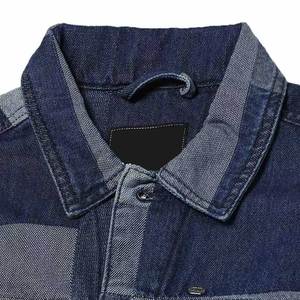 Chaqueta vaquera de algodón 100% para hombre de buena calidad, fácil de usar, con soporte frontal, de secado rápido, transpirable, estilo callejero, a la moda - Product Image 6