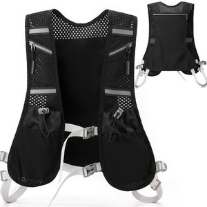 Chaleco de Hidratación para Maratón, Senderismo, Ciclismo, Escalada, Mochila para Correr, Ciclismo, Agua, Aire Libre, Poliéster, Cremallera, Impermeable - Product Image 1