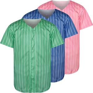 Camiseta de béisbol personalizada duradera, sublimación, camiseta de equipo elegante personalizada, ropa de entrenamiento transpirable, ropa deportiva, camiseta de béisbol - Product Image 2