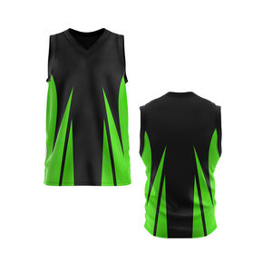 Camiseta de baloncesto de poliéster 100% con logotipo personalizado al por mayor para hombres, técnica transpirable e impresa para deportes escolares al aire libre - Product Image 4