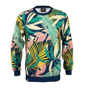 Vente en gros 100% polyester impression par sublimation pull à capuche décontracté Street Wear grande taille hommes pull polaire à capuche - Product Image 4