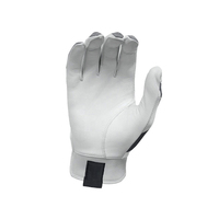 Gants de frappe de baseball en cuir, couleur unie, personnalisables, fermeture auto-agrippante, écologiques, légers, les plus vendus, dernière arrivée