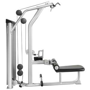 เครื่องบริหารกล้ามเนื้อหลังส่วนบน Vitality S Line Dual Pulldown Seated Row Machine แบบเหล็ก สำหรับใช้ในบ้าน - Product Image 3